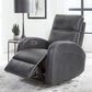 Simeon Collection Devin Power Recliner in Pebble Grey, , large