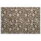 Dalyn Rug Company Soft Essentials Floral Chocolate 2"6" x 3"10" Indoor/Outdoor Area Rug, , large