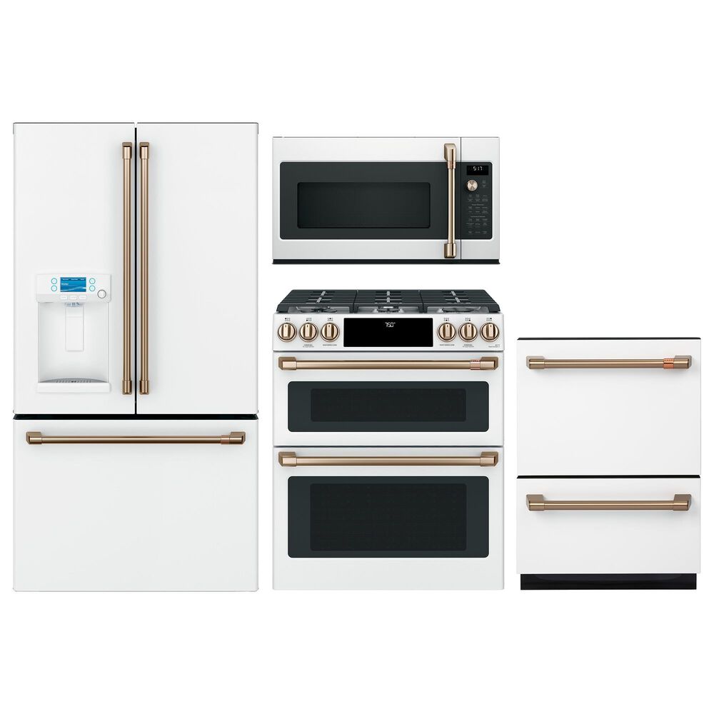 Cafe 4 Piece Kitchen Package in White, , large