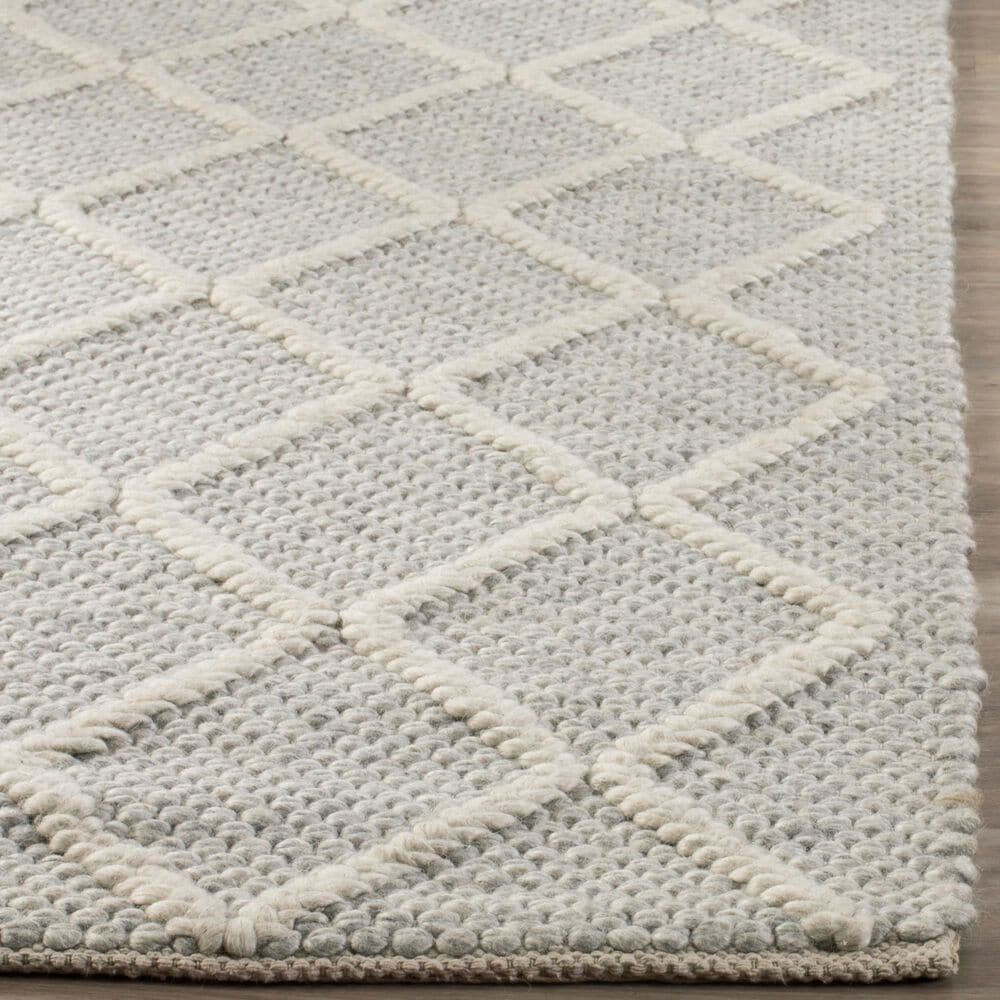Safavieh Natura Transitional 12&#39; x 15&#39; Silver and Ivory Area Rug, , large