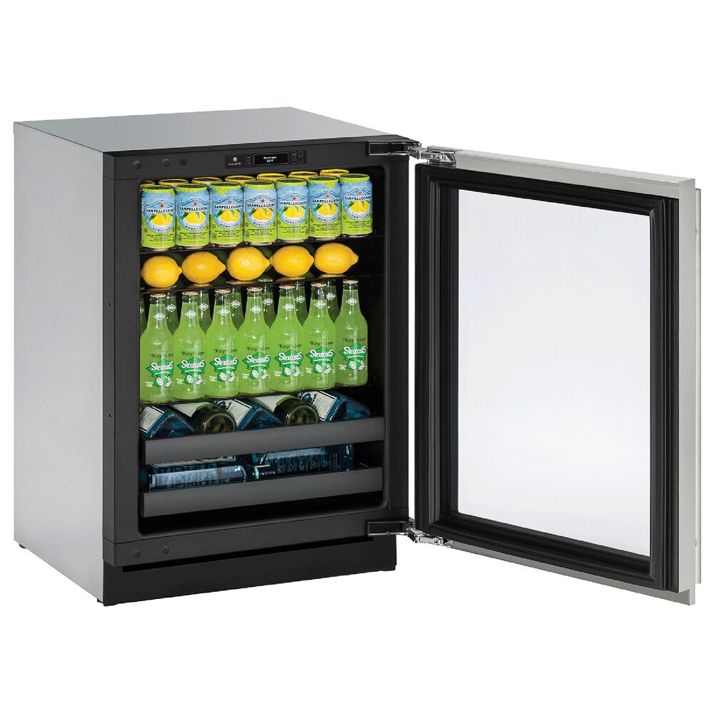 U-Line 4.9 Cu. Ft. Beverage Center in Stainless Steel, , large