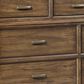 Hawthorne Furniture Telluride Dresser and Mirror in Vintage Oak, , large