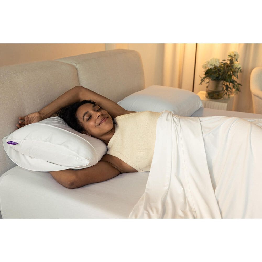 Purple Medium Harmony Standard Pillow, , large