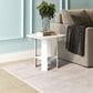 HOMLUX End Table in White (Set of 2), , large