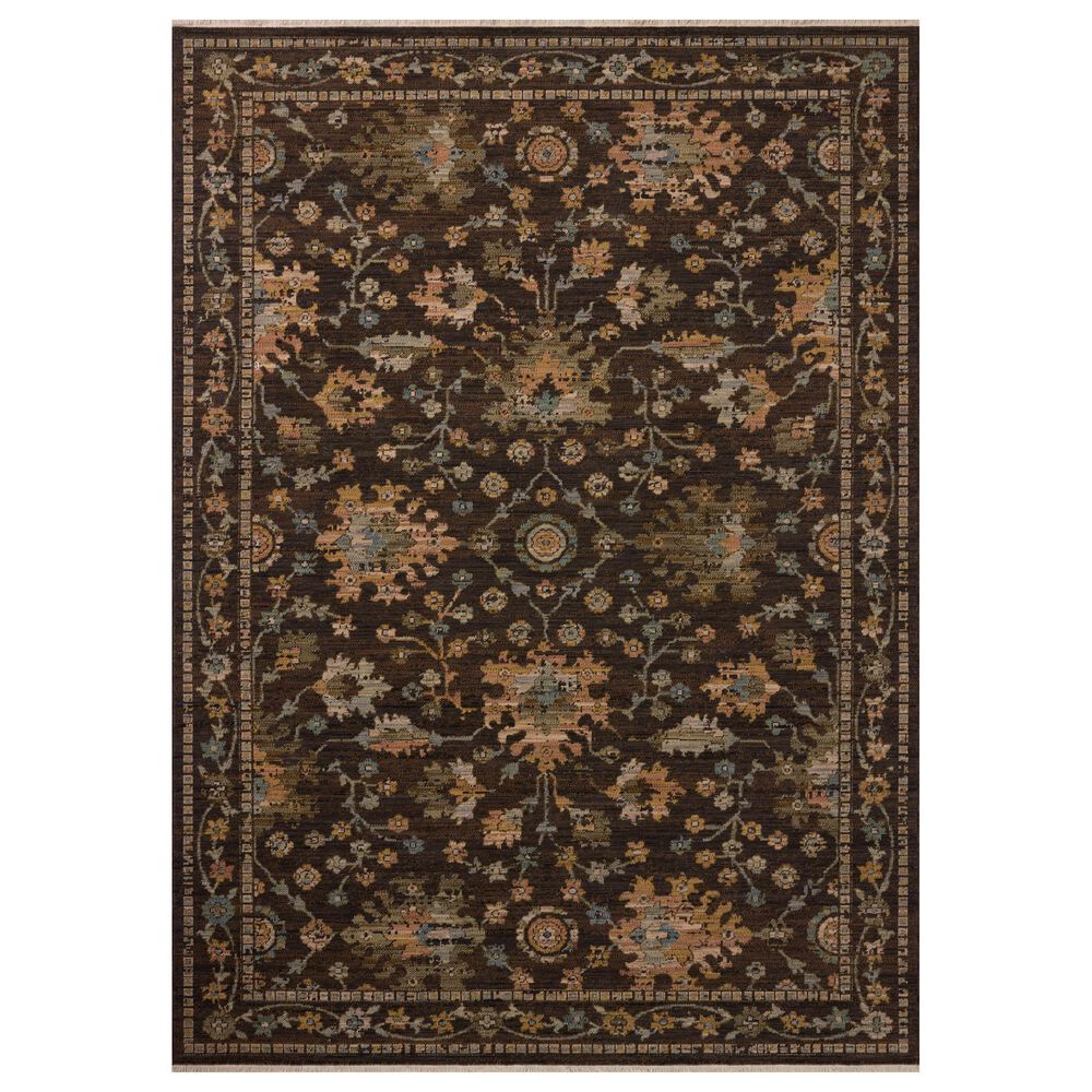 Loloi Reign Bark and Multicolor 12"7" Square Area Rug, , large
