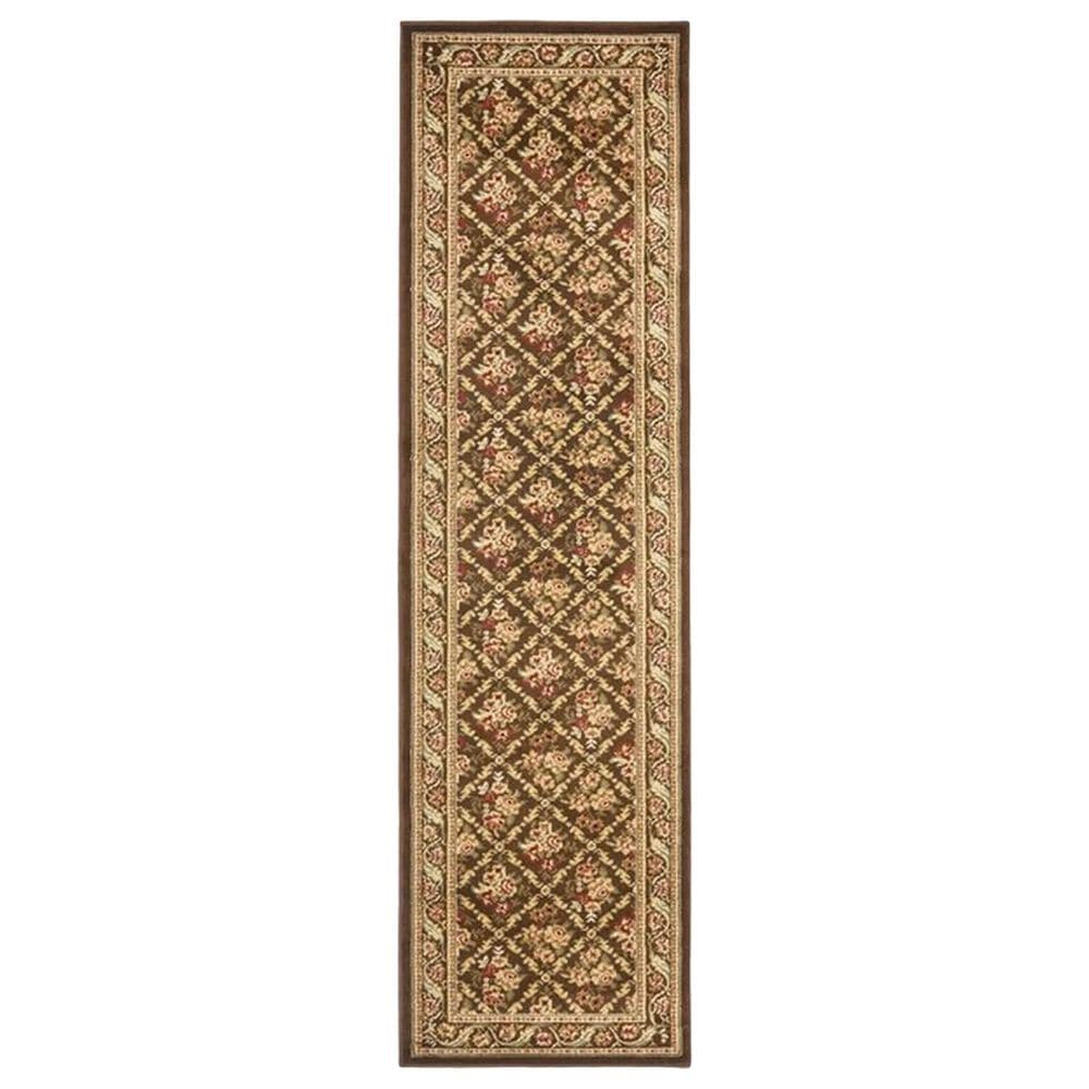 Safavieh Lyndhurst LNH556 2"3" x 16" Brown Runner, , large