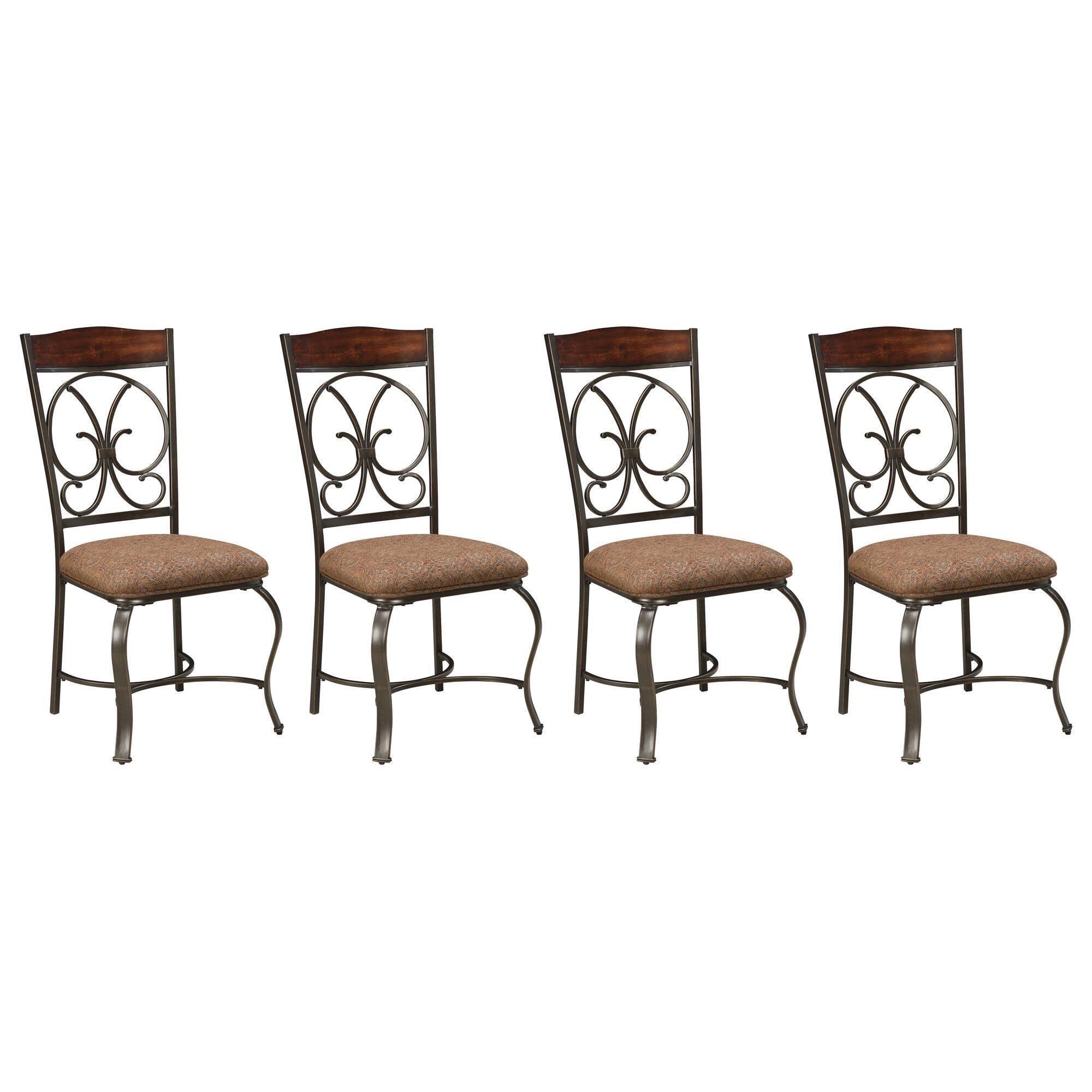 Signature Design by Ashley Glambrey Dining Chair in Brown Set of 4 NFM