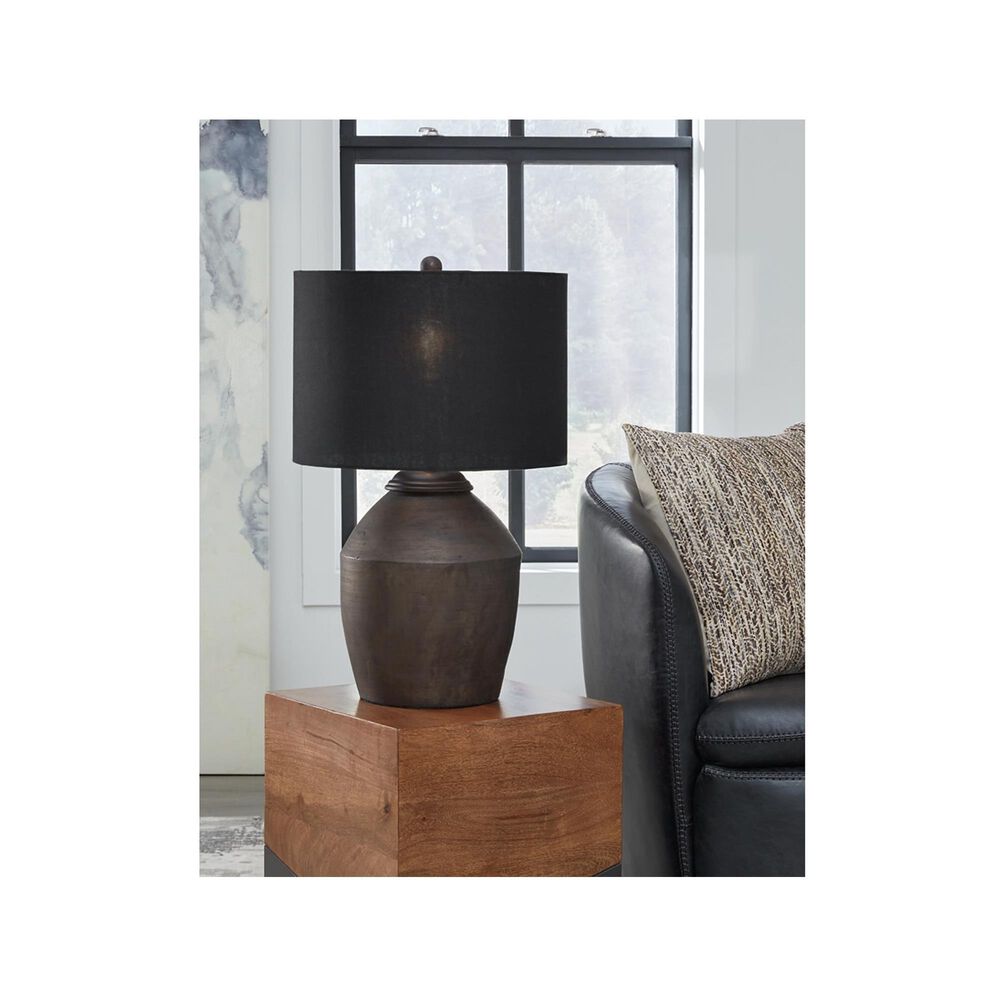 Ashley Naareman Terracotta Table Lamp, , large
