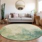 Dalyn Rug Company Odyssey OY120 Green 8" Round Area Rug, , large