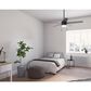 Hunter Bardot 52" LED Indoor Ceiling Fan with Light in Matte Black, , large