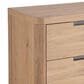 Universal Furniture Modern Walker 30" 2-Drawer Nightstand in Organic Natural Oak, , large