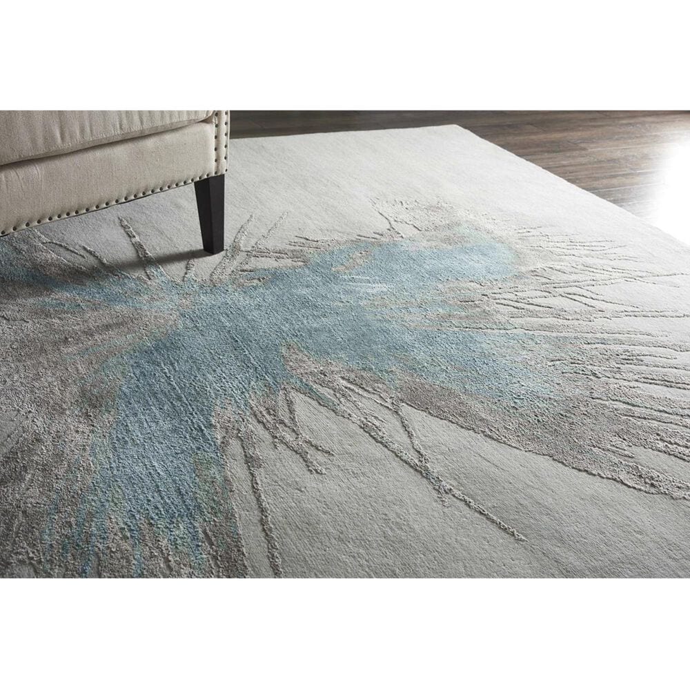 Nourison Strafire CGS24 8&#39; x 10&#39; Paloma and Grey Area Rug, , large
