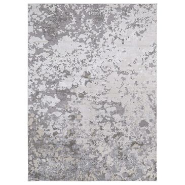 Feizy Rugs Micah 10" x 13" 2" Silver and Gray Area Rug, , large