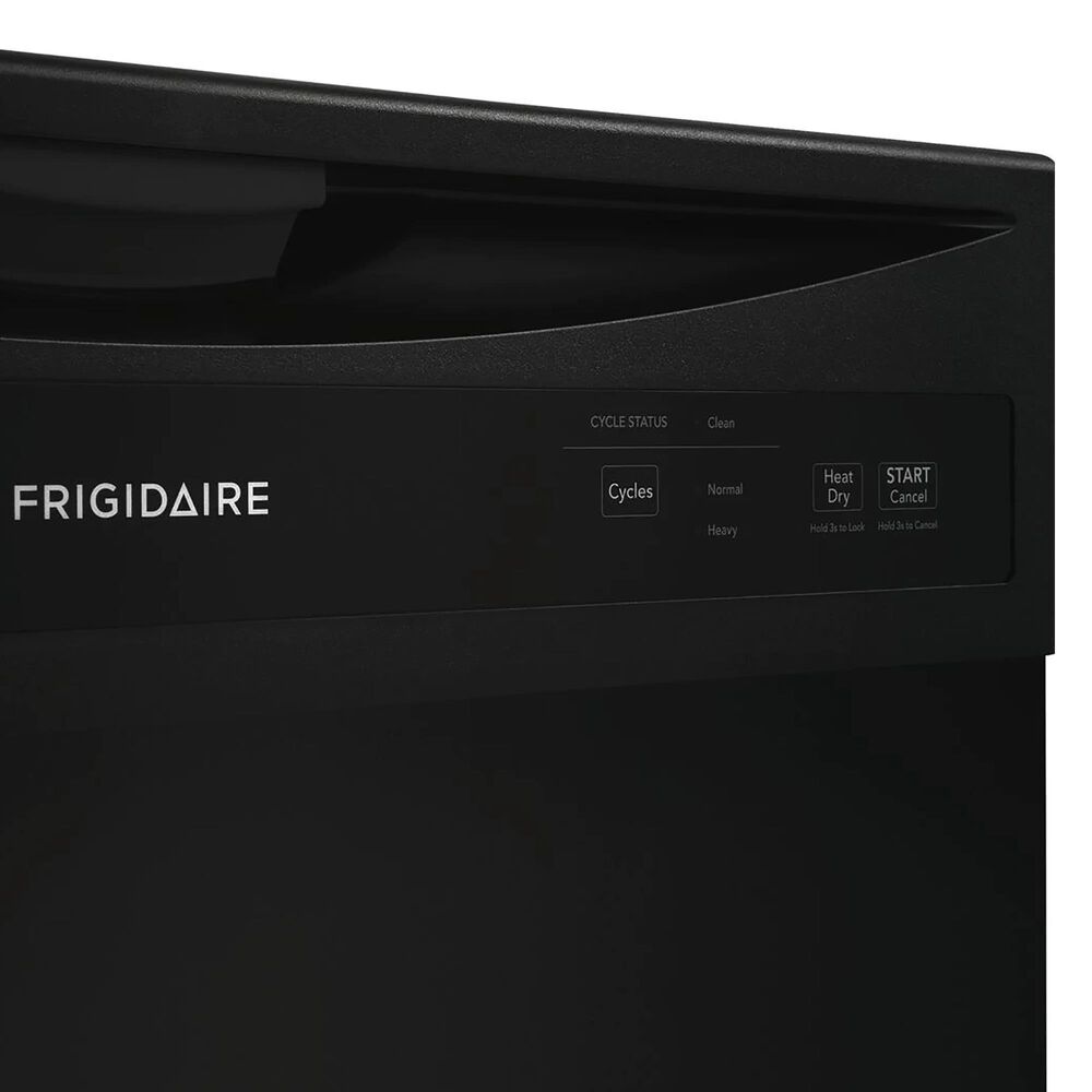 Frigidaire 24" BuiltIn Dishwasher with 5 Level Wash System in Black NFM