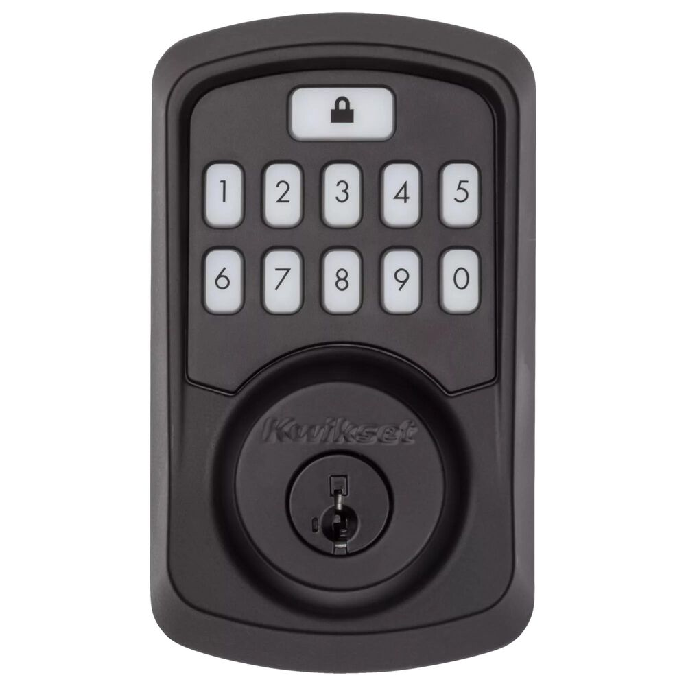 Kwikset Aura Bluetooth Enabled Smart Lock in Matte Black Shop NFM
