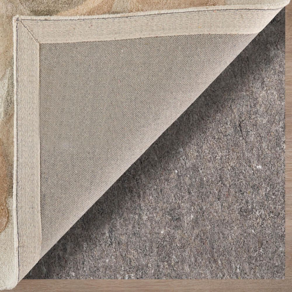 Feizy Kendall Gray and Brown 5' x 8' Area Rug, , large