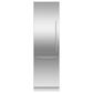 Fisher & Paykel 24" Integrated Bottom Mount Column Door Panel Left Hinge in Stainless Steel, , large