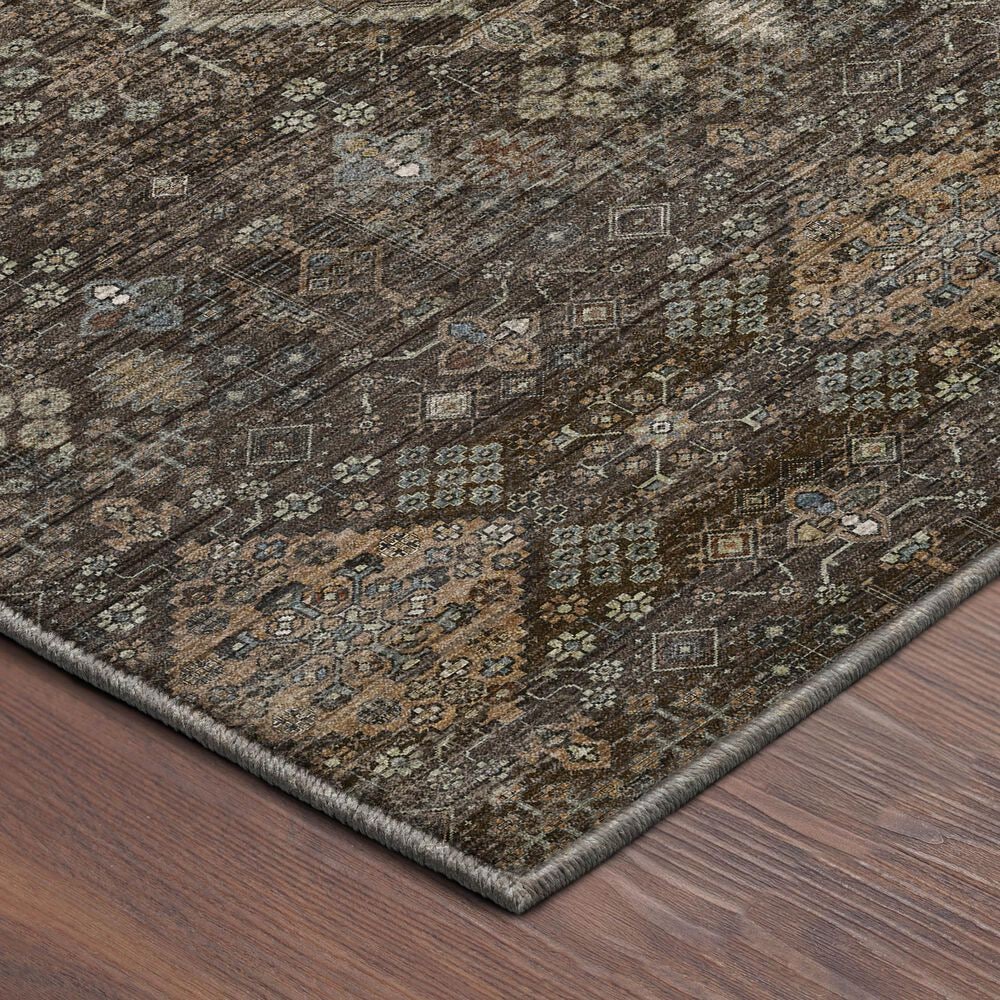 Dalyn Rug Company Aristo AR1 Chocolate 2'3" x 7'6" Runner, , large