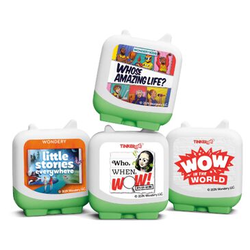 Tonies Wondery Kids Clever Learning Toy 4-Pack, , large