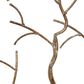 Maple and Jade 24" x 32" Winter Tree Sculpture in Silver and Gold, , large