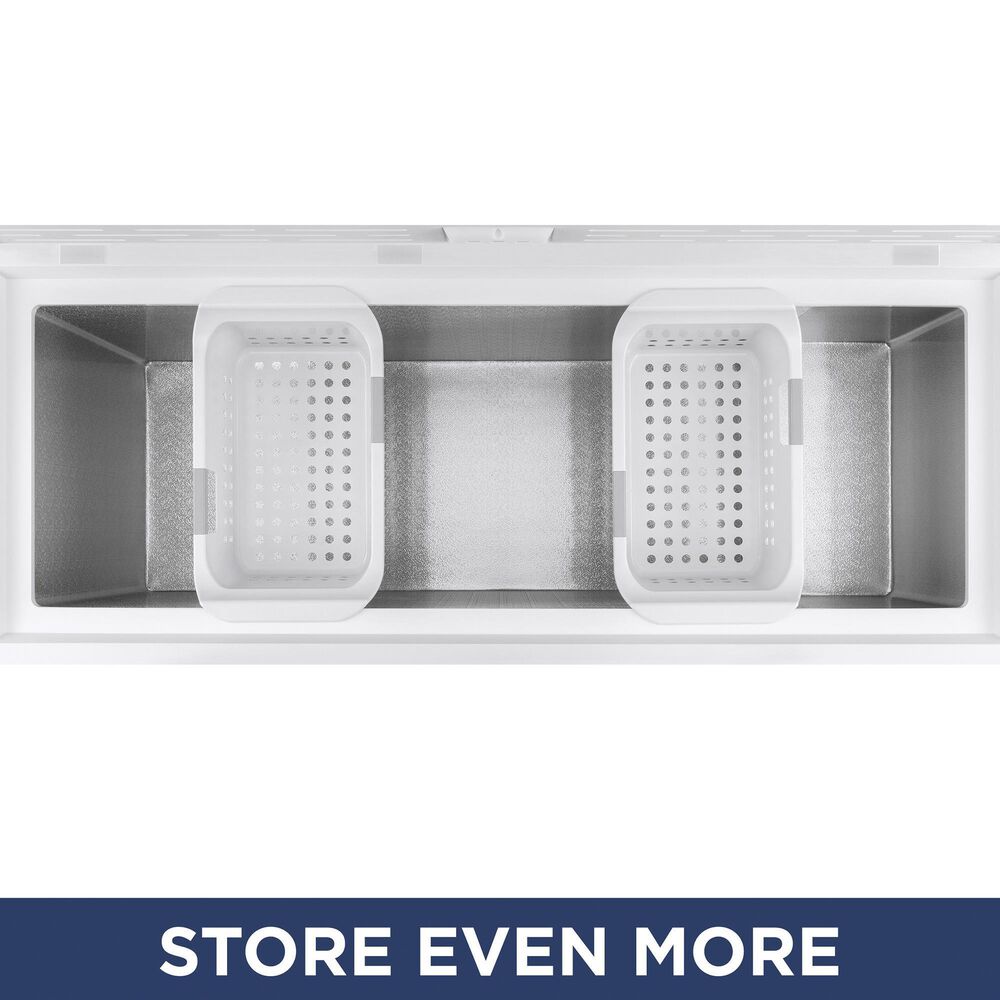 GE Appliances 15.7 Cu. Ft. Manual Defrost Chest Freezer in White, , large