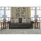 Ashley Roxmere Stationary Sofa in Umber, , large