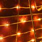 HOMLUX 2-Piece Gingerbread Man Gift Box with LED Lights in Champagne, , large