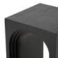 Maple and Jade Cutout Arch End Table in Black, , large