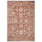 Loloi II Odette 7"10" Round Rust and Ivory Area Rug, , large