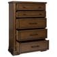 Ashley Taffenbrook 5-Drawer Chest in Medium Brown, , large