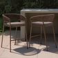 Zuo Modern Skye Patio Barstool in Brown (Set of 2), , large