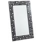 Maple and Jade 30" x 47" Wall Mirror in Black and White, , large