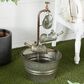 Maple and Jade 28" Farmhouse Fountain in Gray, , large