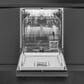 SMEG 24" Fully-Integrated Dishwasher in Black, , large