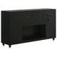 Pacific Landing Lorient 8-Drawer Flame Box Dresser in Black, , large