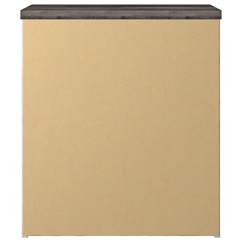 Ashley Gerridan 4-Piece Queen Bedroom Set in White and Gray, , large