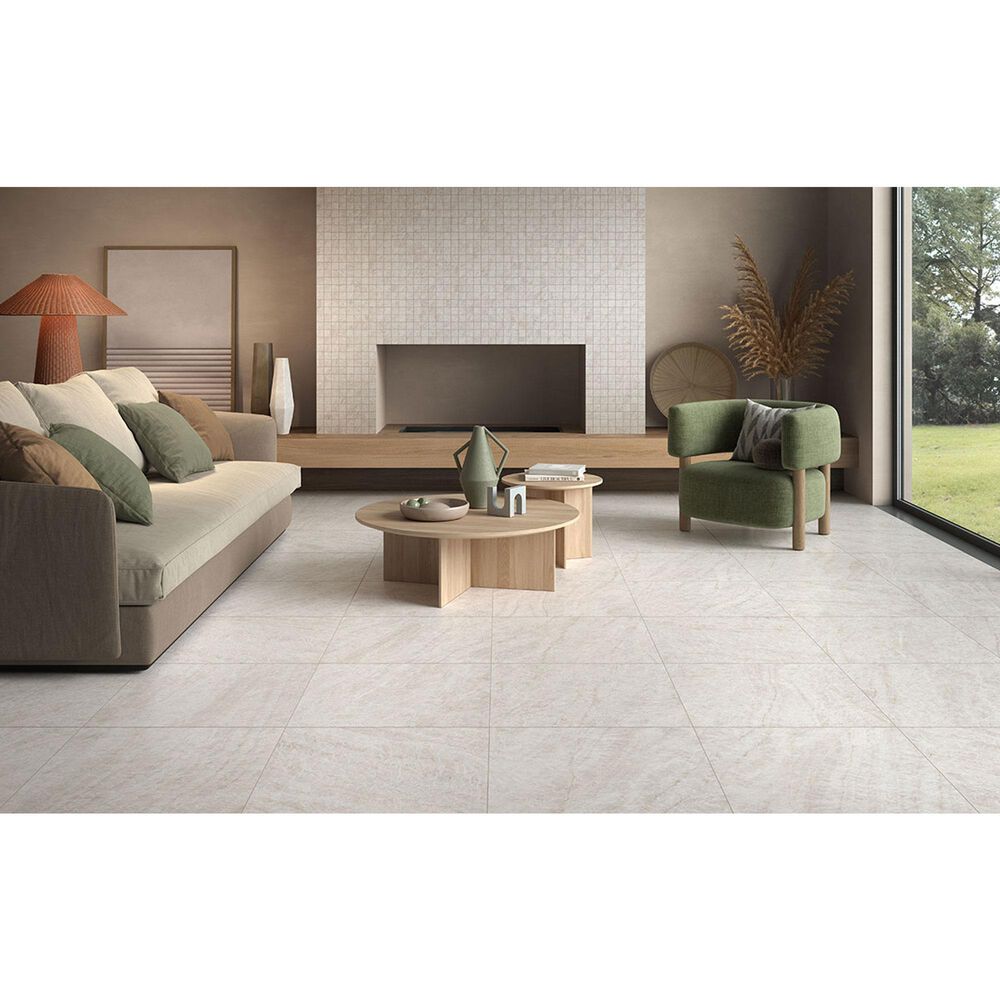 MS International Arterra Legions Taja Ivory 24" x 48" Porcelain Tile, , large