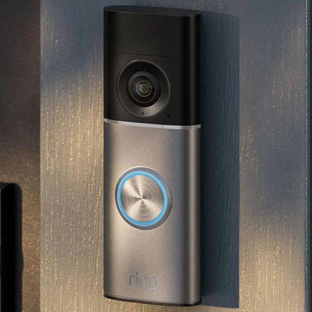 Ring Wired Doorbell Pro with Retinal 4K in Deep Silver, , large