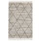 Ashley Abdalah 7"10" x 9"10" Beige and Gray Area Rug, , large