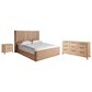 Universal Furniture Modern Walker 3-Piece Queen Panel Bedroom Set in Natural Oak, , large