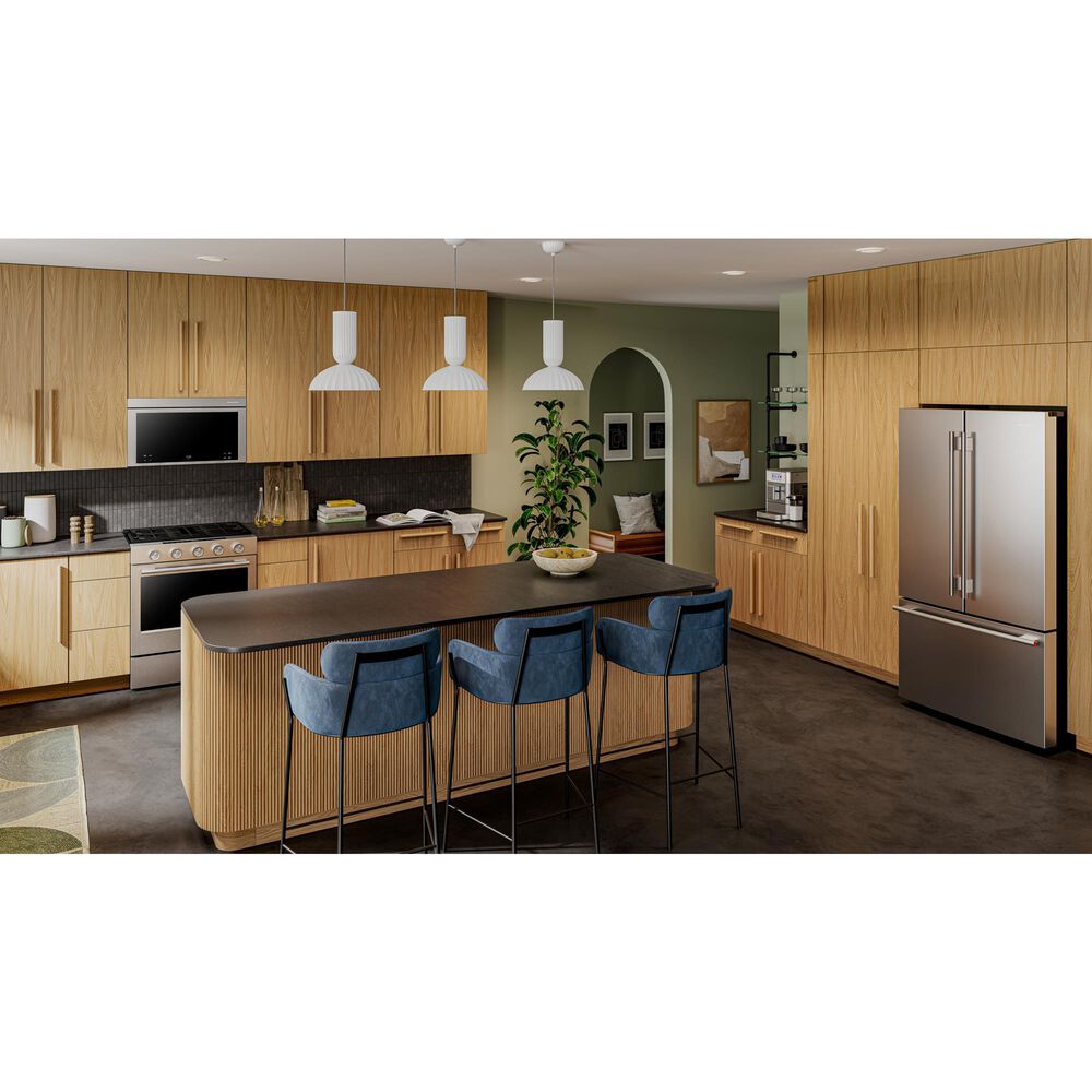 KitchenAid 30" Smart Slide-in Gas Range in PrintShield Stainless Steel, , large