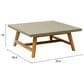Zuo Modern Kert Coffee Table in Gray and Natural, , large