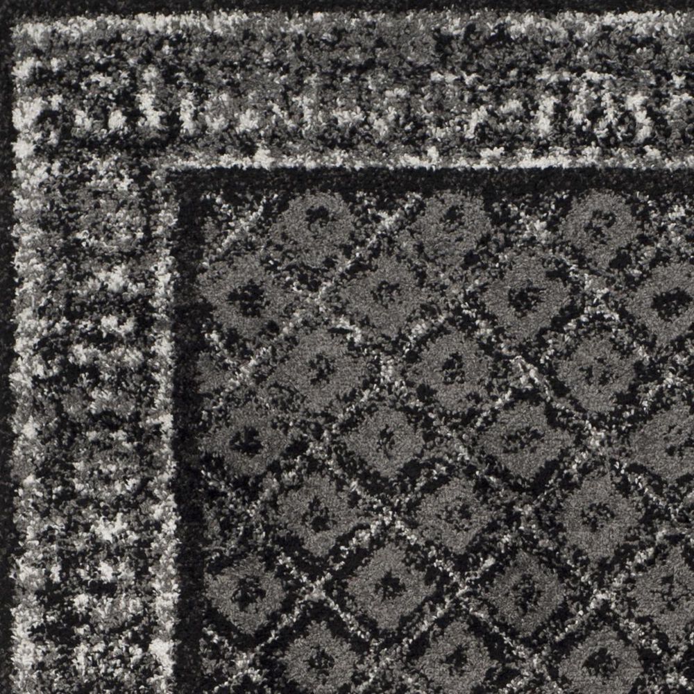 Safavieh Adirondack ADR110A-4 4&#39; x 6&#39; Black/Silver Area Rug, , large