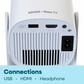 Element Roku 720P HD Mini Smart Projector in White, , large