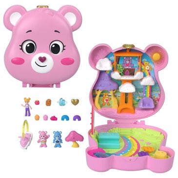 Polly Pocket Care Bears Partnership Compact Doll with Accessories Set in Multicolor, , large