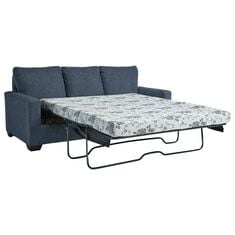 Signature Design by Ashley Rannis Stationary Queen Sofa Sleeper in Navy