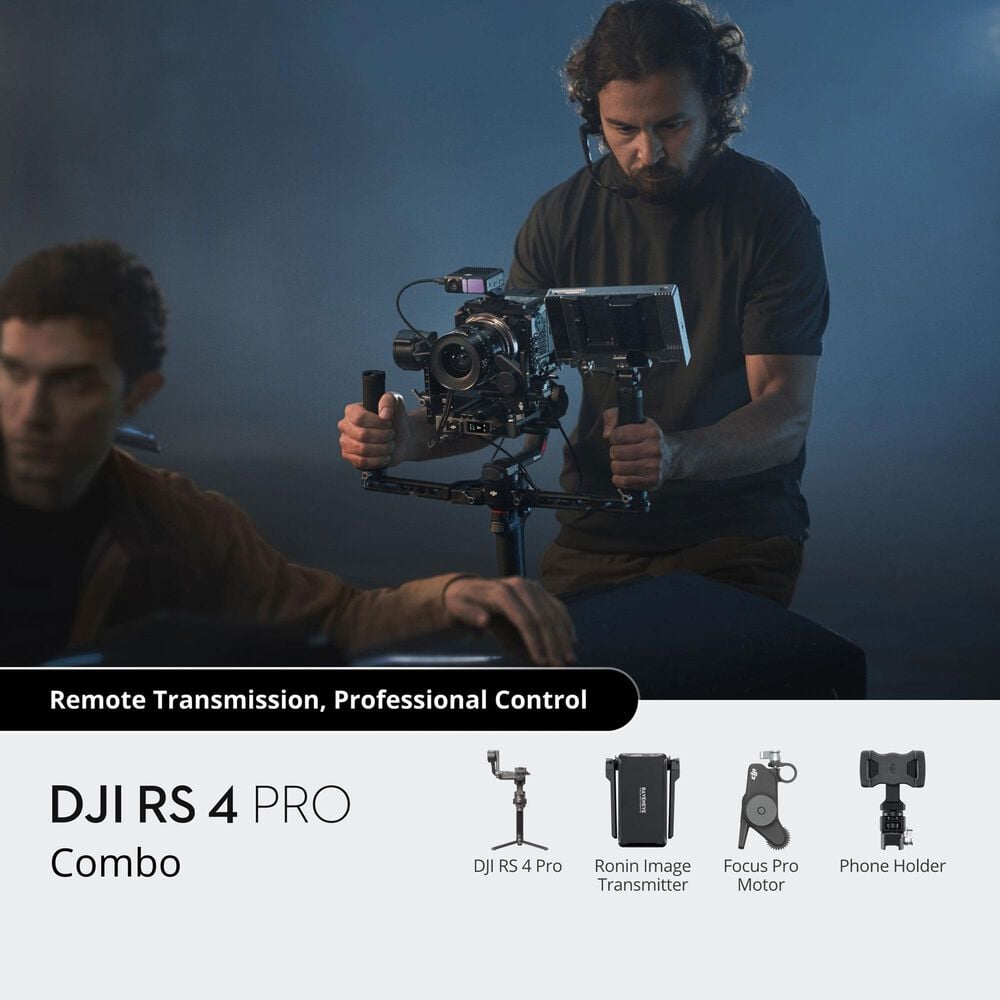 DJI DJI Innovations RS 4 Pro Gimbal Stabilizer Combo in Black, , large