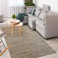 L&R Resources Natural Fiber 9" x 12" Navy Area Rug, , large