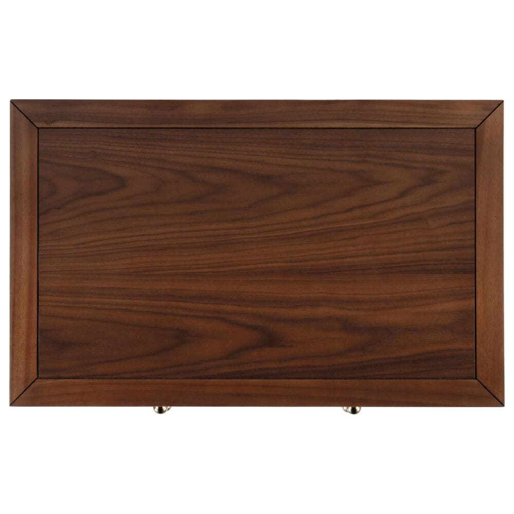 Butler Specialty Company Nora 2-Drawer Wide Nightstand with Open Shelf in Walnut, , large
