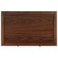 Butler Specialty Company Nora 2-Drawer Wide Nightstand with Open Shelf in Walnut, , large